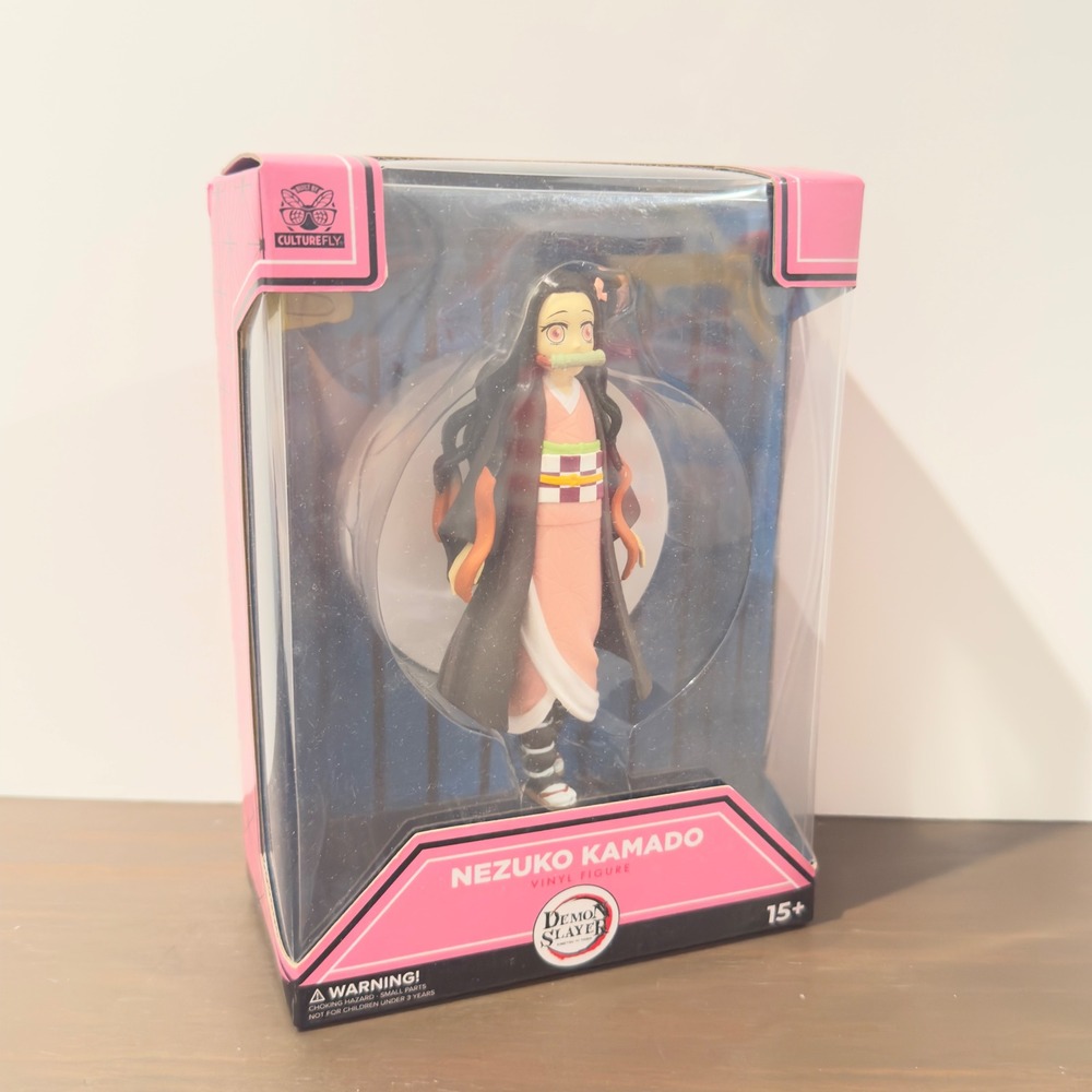 CultureFly Demon Slayer Nezuko Kamado Vinyl Figure Boxed 2022 Anime Collectible‎